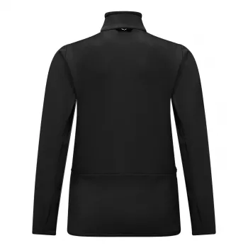SALEWA Puez Cammino Mulher Full-Zip Hoody Black Out tamanho 36 (S)