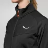 SALEWA Puez Cammino PL Mulher Sweater - Black Out - tamanho 42 (L)