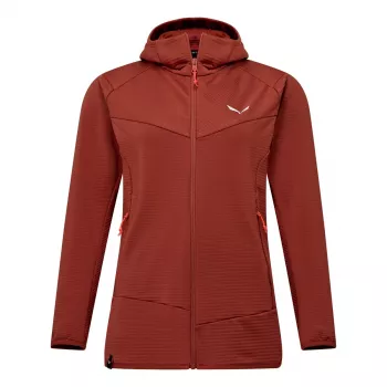 Casaco Salewa Puez Altavia PL HD - Etruscan Red - XS