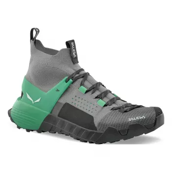 SALEWA Wildfire NXT Knit sapatos de aproximação mulher - Alloy/Irish Green - UK 5.5 (EU 38.5)