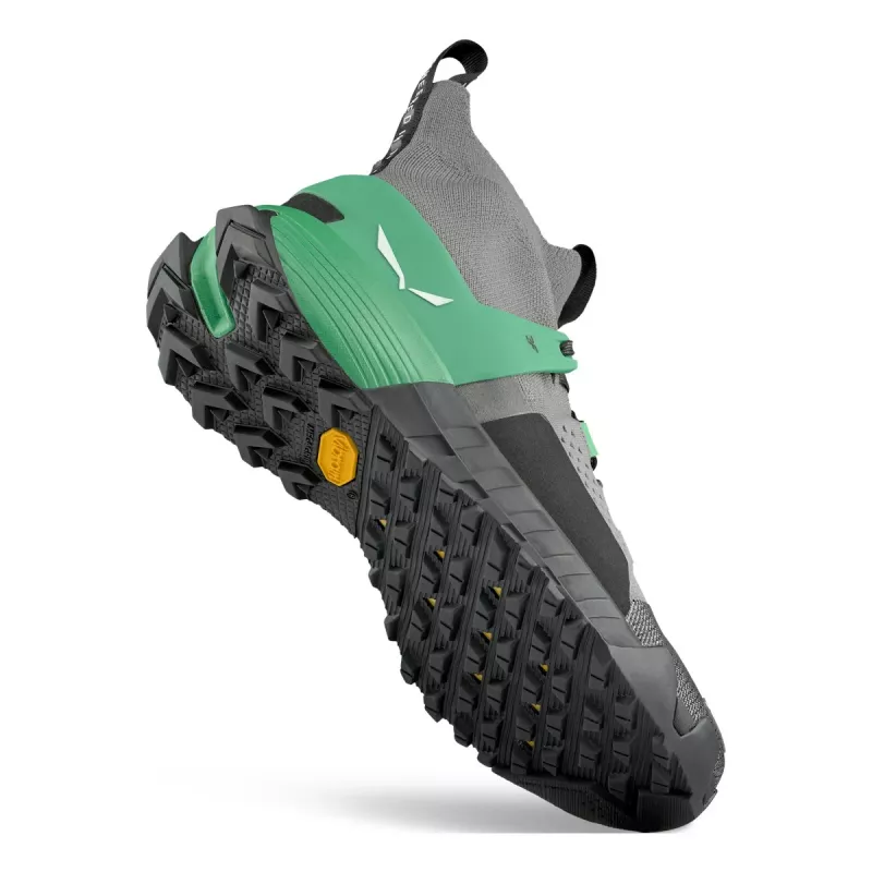 SALEWA Wildfire NXT Knit sapatos de aproximação mulher - Alloy/Irish Green - UK 5.5 (EU 38.5)