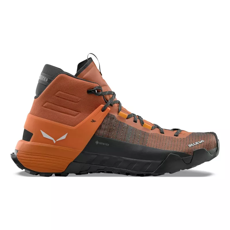Sapatos de aproximação e caminhada SALEWA Wildfire NXT MID GTX - Walnut/Black (Castanho)