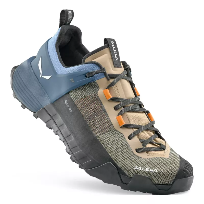 SALEWA Wildfire NXT GTX sapatos Quicksand Dark Denim