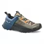 SALEWA Wildfire NXT GTX sapatos de aproximação - Quicksand/Dark Denim - UK 10 (EU 44.5)