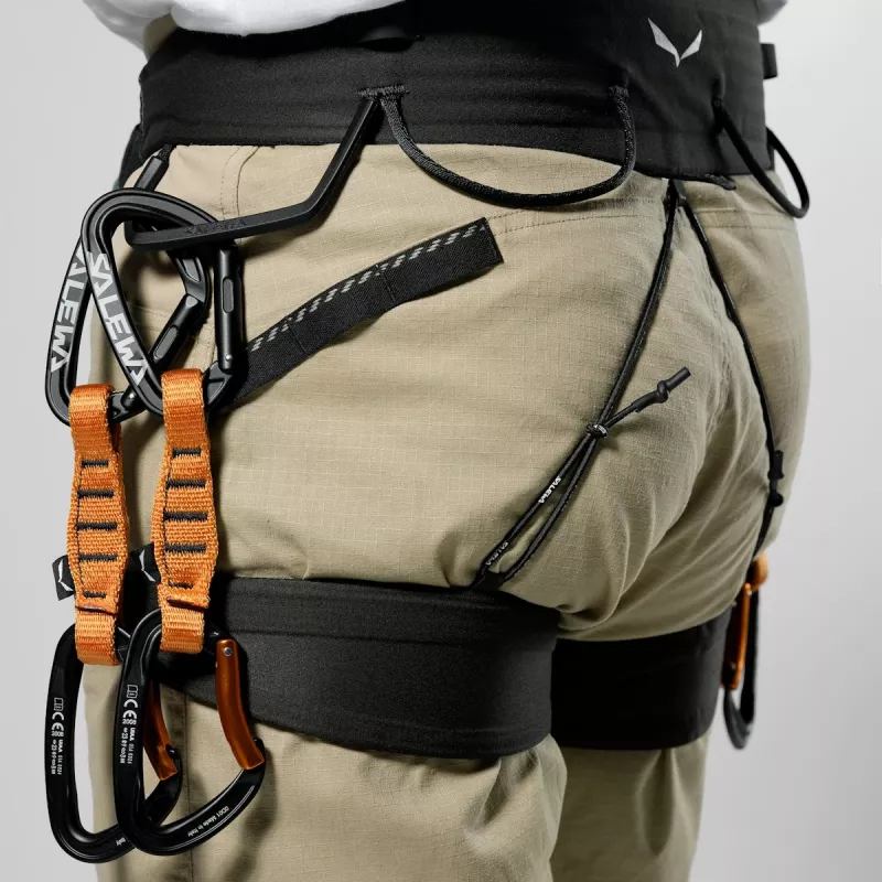 Salewa arnês de escalada Agner - Dark Olive - tamanho M