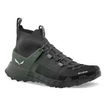 SALEWA Wildfire NXT Knit sapatos Onyx Dark Olive