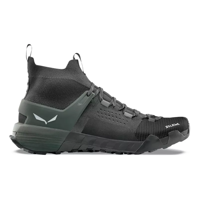 Salewa Wildfire NXT Knit sapatos Onyx Dark Olive