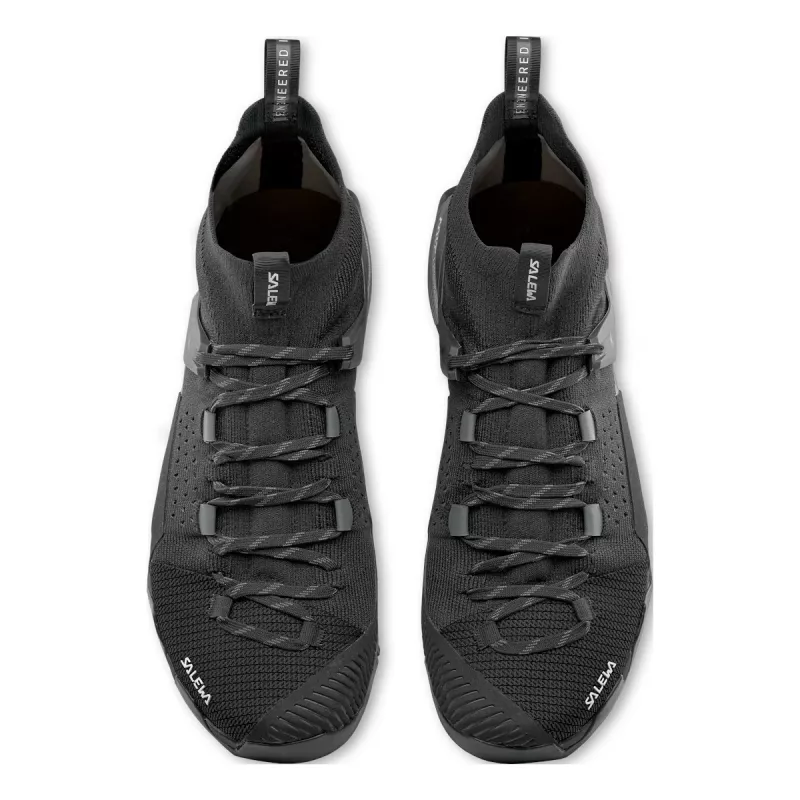 Salewa Wildfire NXT Knit sapatos de aproximação para mulher - Onyx/Dark Olive - UK 6.5 (EU 40)