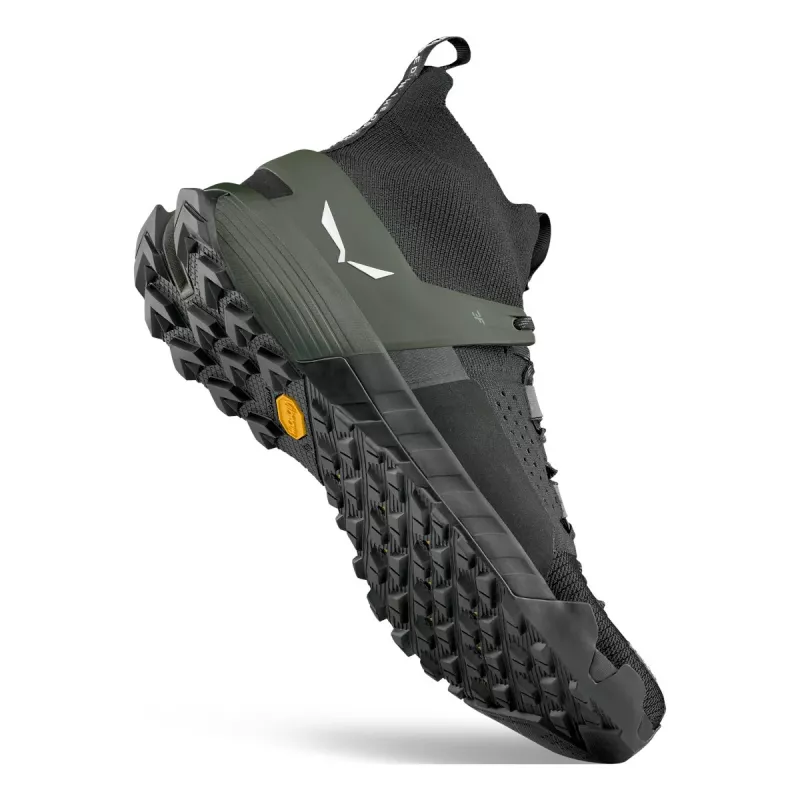 Salewa Wildfire NXT Knit sapatos de aproximação para mulher - Onyx/Dark Olive - UK 6.5 (EU 40)
