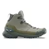 SALEWA Puez Leather Mid PTX botas de caminhada Shadow Dark Olive EU 43
