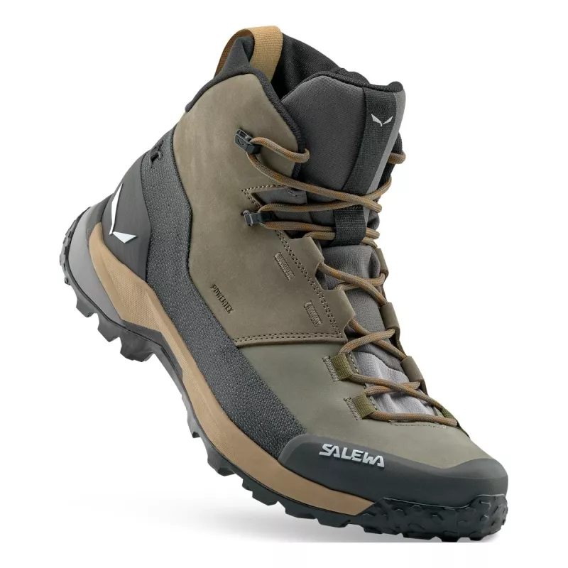 SALEWA sapatos Puez Leather PTX - Bungee Cord / Onyx - UK 7.5 (EU 41)