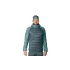 Casaco com capuz e penas SALEWA Dynafit Radical - Smoke Blue, tamanho S
