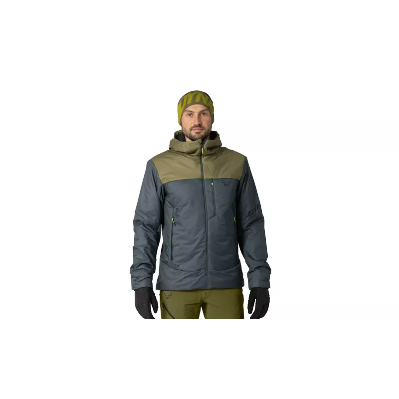 Casaco com capuz SALEWA Dynafit Radical PRL - Military Green - tamanho XL