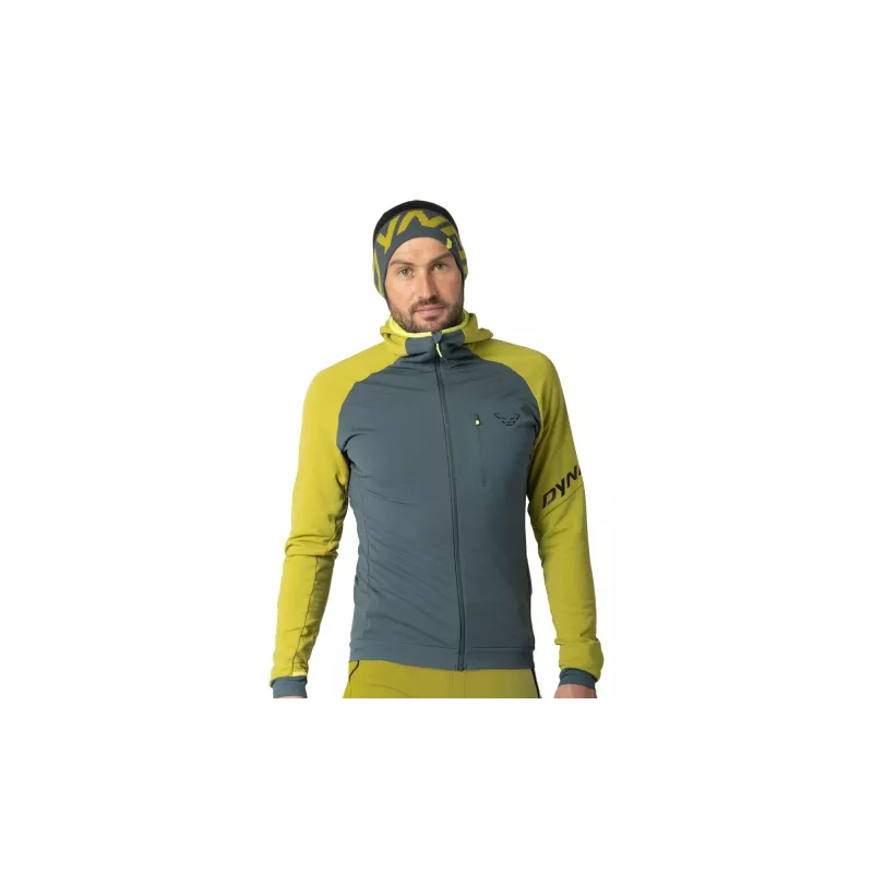 Casaco com capuz SALEWA Dynafit Radical Polartec - Golden Lime - tamanho S