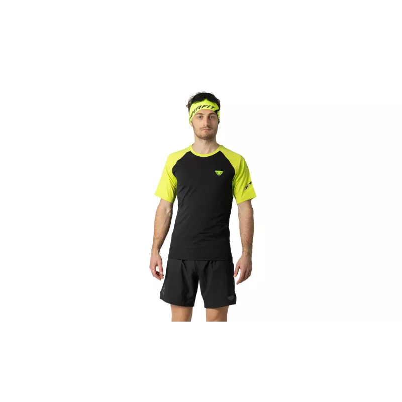 T-shirt SALEWA Dynafit Alpine Pro - Ultra Yellow, tamanho L