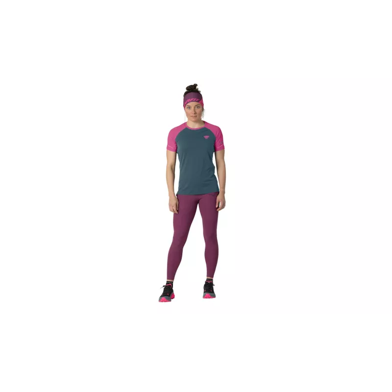 T-shirt SALEWA Dynafit Alpine Pro para mulher - Magenta, tamanho L