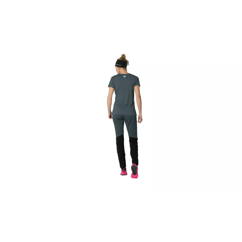 T-shirt SALEWA Traverse Shirt 2 SS para mulher Cinder 38 (M)