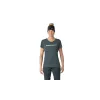 T-shirt SALEWA Traverse Shirt 2 SS para mulher Cinder 38 (M)