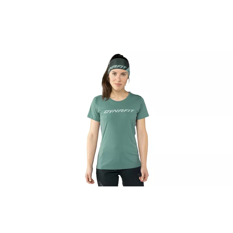 T-shirt SALEWA Traverse Shirt 2 SS para mulher Cinder 38 (M)