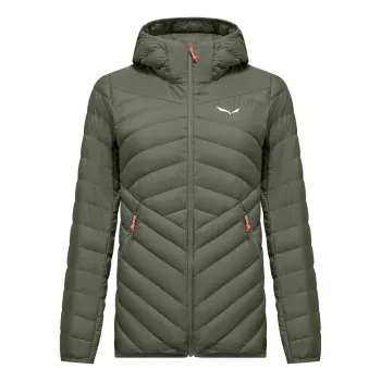 Casaco de penas SALEWA Brenta para mulher Faded Green 36 (S)