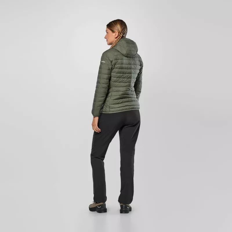 Casaco de penas SALEWA Brenta para mulher Faded Green 36 (S)