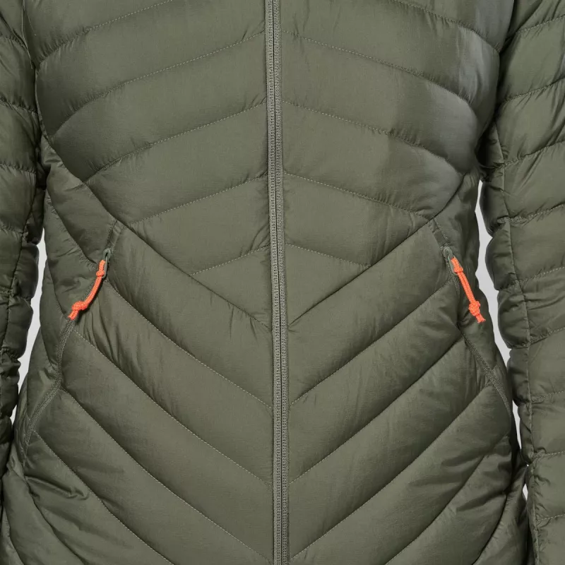 Casaco de penas SALEWA Brenta para mulher Faded Green 36 (S)