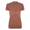 T-shirt Salewa Zebru Medium Warm AMR para mulher - Etruscan Red, XS