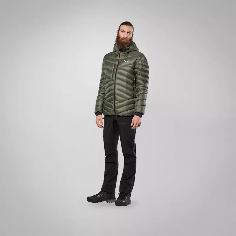 Casaco de penas SALEWA Ortles Med 3 RDS Faded Green
