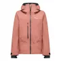 Casaco Salewa Sella 3L PTX para mulher - Desert Pink (tamanho M)