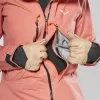 Casaco Salewa Sella 3L PTX para mulher - Desert Pink (tamanho M)