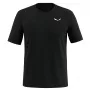 T-shirt Salewa Eagle Minilogo AM - Black Out, tamanho M