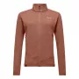 Casaco de lã polar SALEWA Puez Rocca PL para mulher Etruscan Red