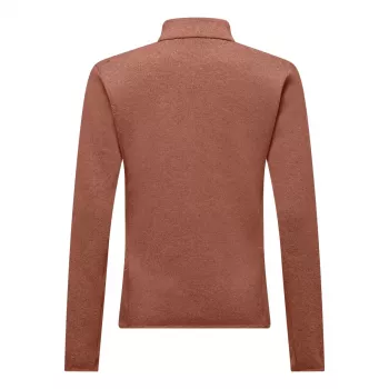 Casaco de lã polar SALEWA Puez Rocca PL para mulher Etruscan Red