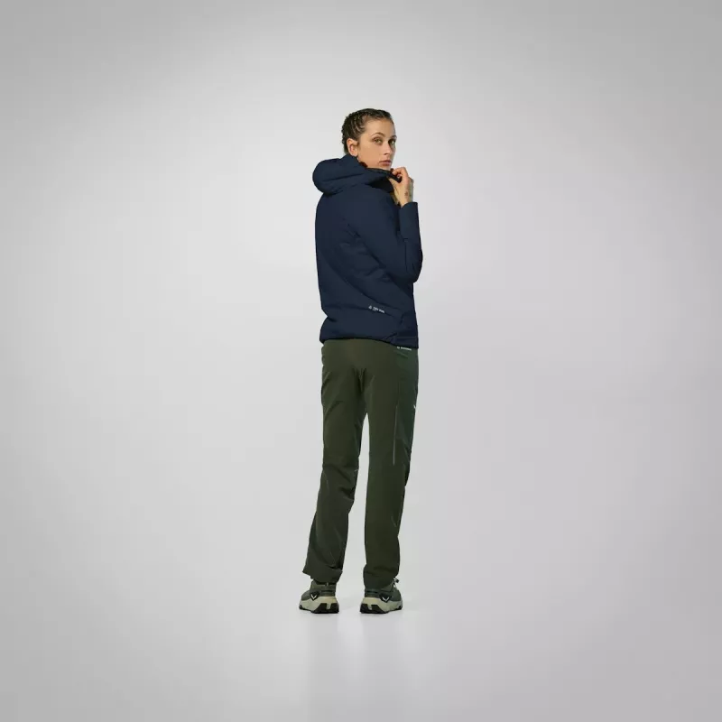 Casaco SALEWA Pedroc Air Hybrid para mulher Navy Blazer