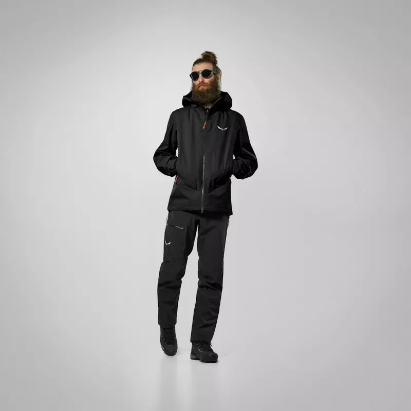 Casaco Salewa Ortles GTX 3L ePE - Black Out - EU 52 / XL