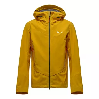 Casaco SALEWA Ortles GTX 3L de homem Golden Brown EU 48 M