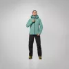 Casaco SALEWA Ortles GTX 3L EPE de mulher - Willow - 36 (S)