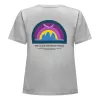 T-shirt Salewa Eagle Anniversary - Optical White - tamanho M