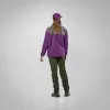 Sweatshirt com fecho completo Salewa Eagle Anniversary Plum XL