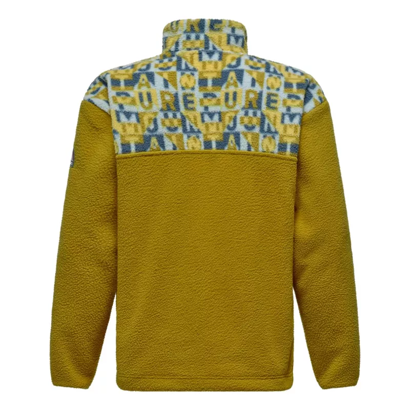 Sweatshirt SALEWA Eagle Anniversary meio fecho Pullover Olive Oil XL