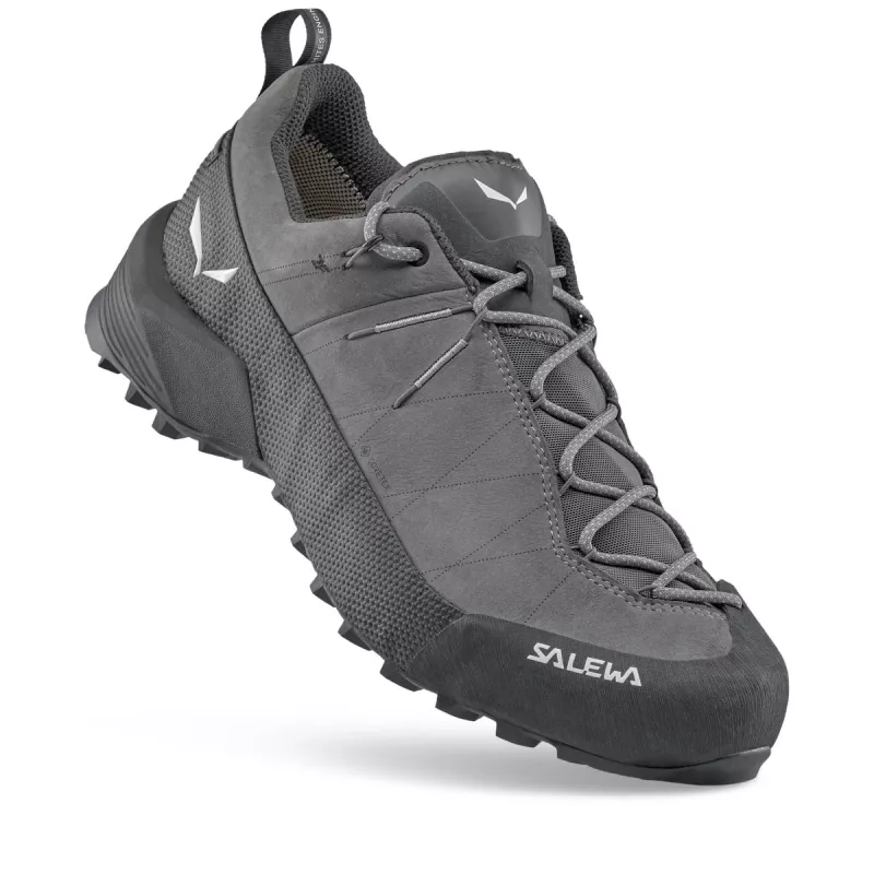 Sapatos SALEWA Wildfire Leather 2 GTX Quiet Shade-preto