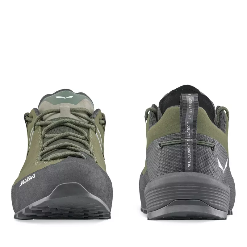 Sapatos de caminhada Salewa Wildfire Leather 2 GTX - Faded Green/preto, EU 42.5