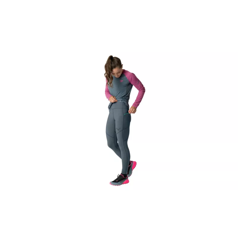 Leggings de corrida de mulher SALEWA Dynafit Ultra Tights - Cinder - XS