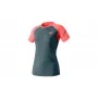 T-shirt de mulher SALEWA Dynafit Alpine Pro S/S Tee - Cinder/Cinder, tamanho XS
