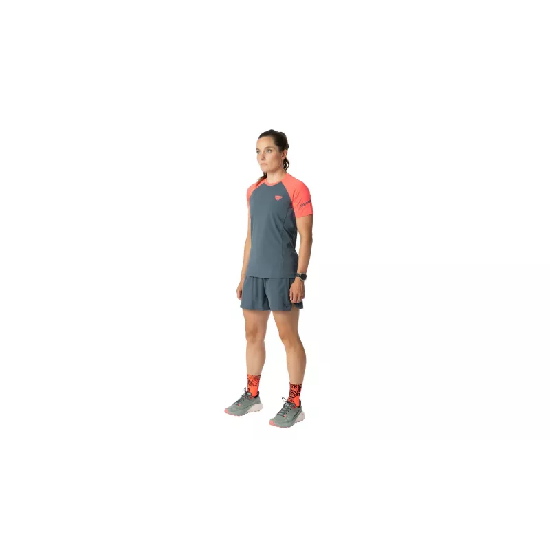 T-shirt de mulher SALEWA Quick-Dry Dynafit Alpine Pro S/S Tee - Cinder