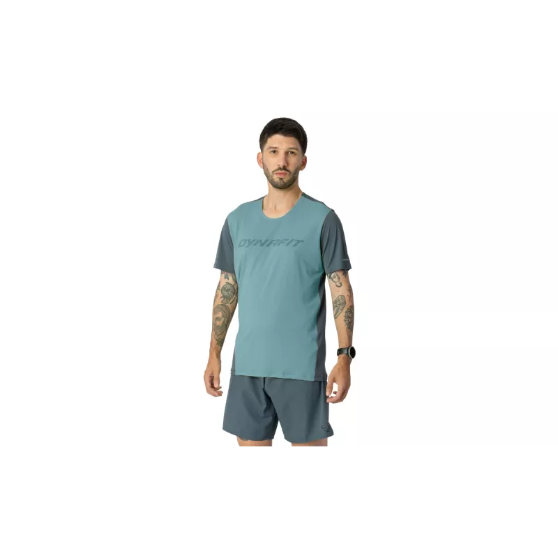 T-shirt SALEWA Alpine Smoke Blue L DYNAFIT