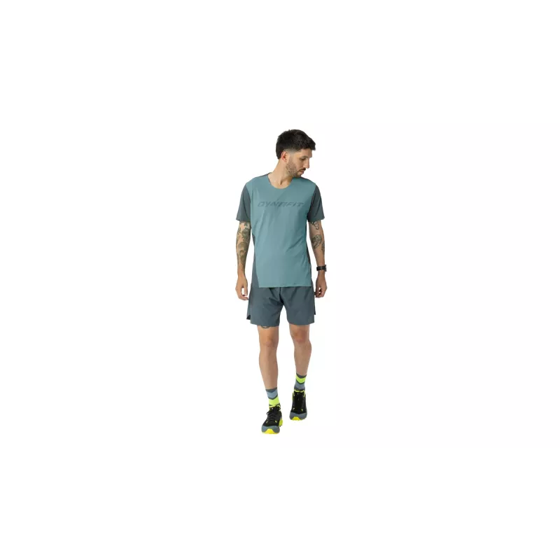 T-shirt SALEWA Alpine Smoke Blue L DYNAFIT