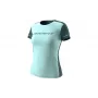 T-shirt de mulher SALEWA Quick-Dry Dynafit Alpine 2 S/S Tee - Cloud Blue, tamanho M