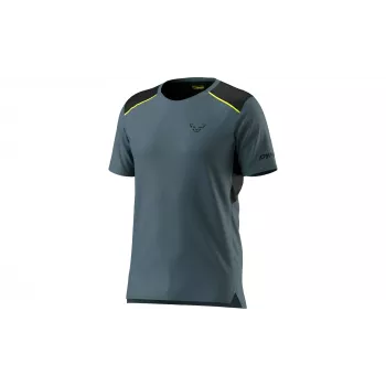 T-shirt de corrida SALEWA Dynafit Sky Shirt - Cinder - tamanho L