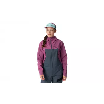 Casaco de mulher SALEWA Dynafit Transalper 3L - Magenta, tamanho XS